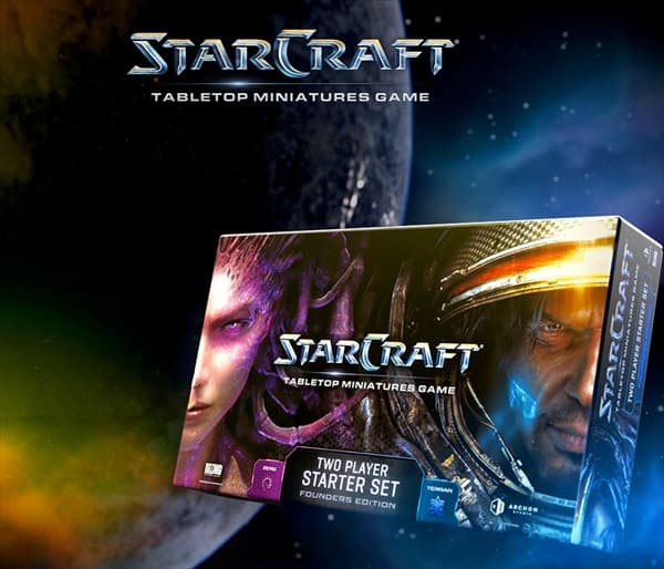 StarCraft: The Miniatures Game - Two Player Starter Set (Terran vs. Zerg) (Founders Edition)