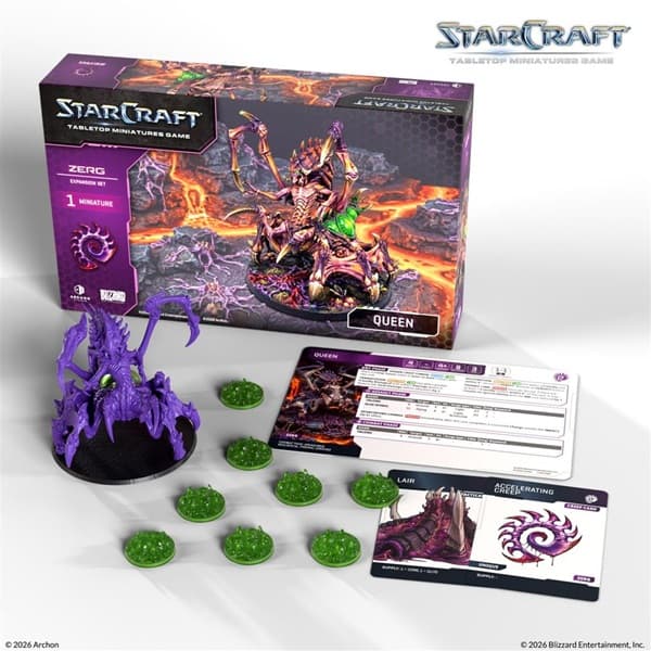 StarCraft: The Miniatures Game - Zerg: Queen - Expansion Set