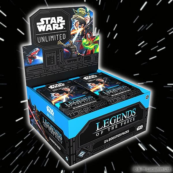 Star Wars: Unlimited TCG - Set 5: Legends of the Force - Booster Display (Box med 24 Packs)