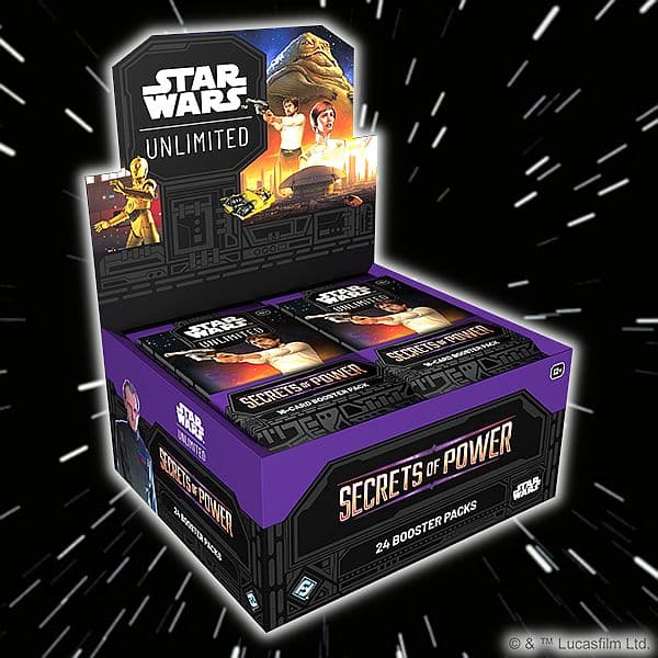 Star Wars: Unlimited - Secrets of Power - Booster Display