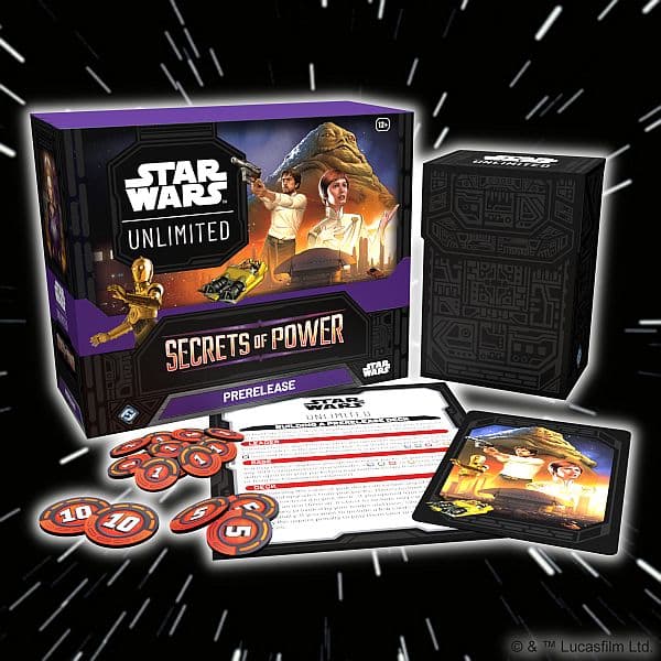 Star Wars: Unlimited TCG - Set 6: Secrets of Power - Prerelease Box