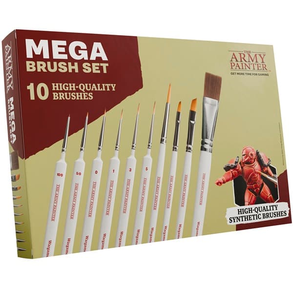 Army Painter - Starter Set: Mega Brush Set (2025) (Box) - TL5070P