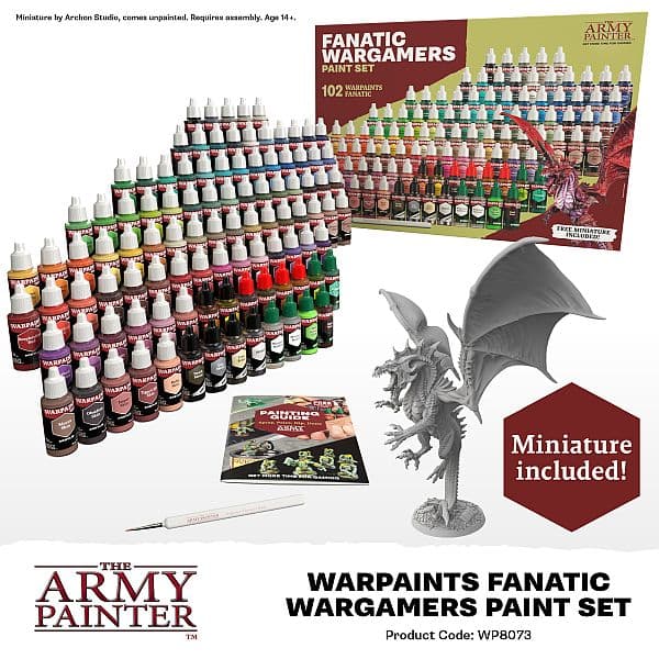 Army Painter - Warpaints Fanatic Wargamers Paint Set - WP8073