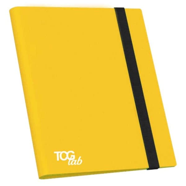 Mappe - TcgLab - 9-Pocket Binder: Yellow (Holder 360 kort)