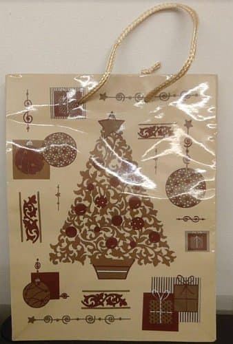 Gift Bag: Christmas/Holidays/Juletema - Medium (Tilfældig Variant)
