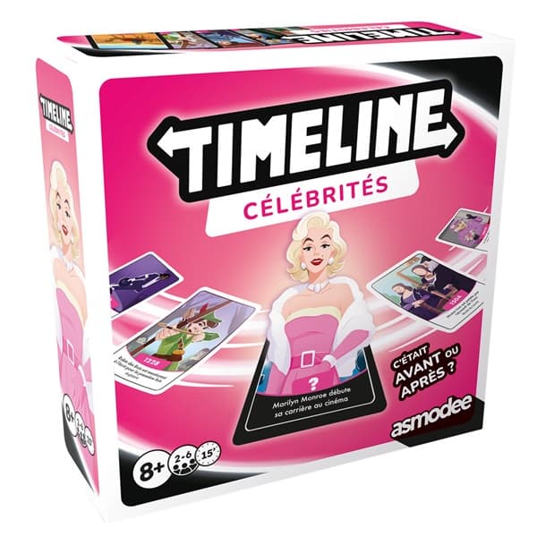 Timeline: Célébrités - Card Game