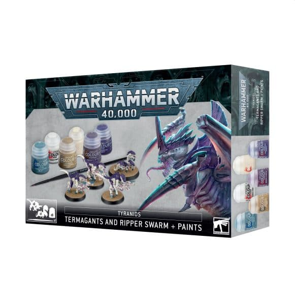 Citadel Tyranids: Termagants and Ripper Swarm + Paint Set - 53170106001
