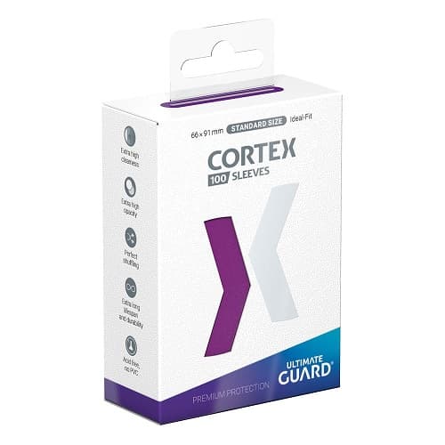 Ultimate Guard - Cortex Sleeves (Kortlommer) - Standard Size Purple (100 Sleeves)