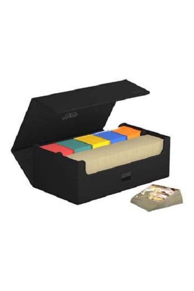 Ultimate Guard Arkhive Flip Case (Multi-Deck Box) 800+ Standard Size XenoSkin Monocolor Black (Sort)