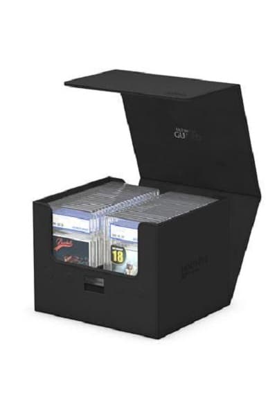 Ultimate Guard Minthive Deck Case (Deck Box) 30+ XenoSkin Black (Sort) Holder 30+ gradede kort