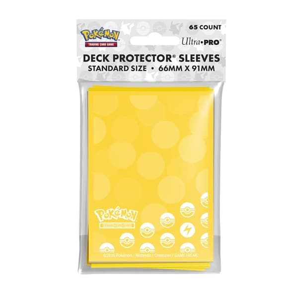 Pokemon - Energy: Lightning Type - Deck Protector - 65 lommer - Ultra Pro Sleeves #16745