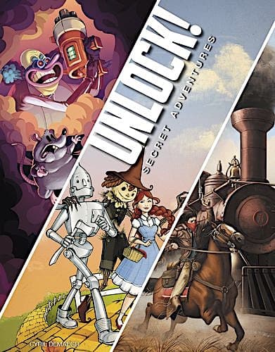 Unlock! 3: Secret Adventures (Engelsk) - Cooperative Escape Room Puzzle Card Game