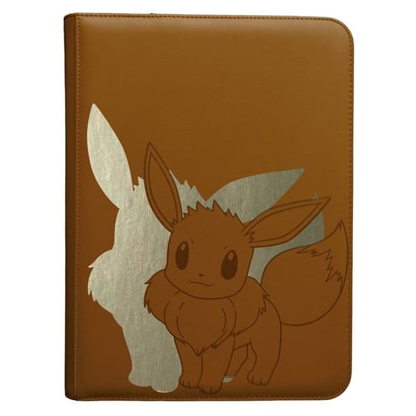 Mappe - Zippered 9-Pocket Pro-Binder Elite Series: Eevee - 18x20 (Plads til 360 kort) - Ultra Pro#16637