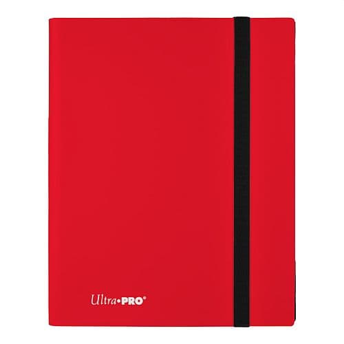 Mappe - Ultra Pro Eclipse 9-Pocket Pro-Binder: Apple Red (Rød) - 18x20 (Plads til 360 kort) #15146