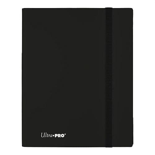Mappe - Ultra Pro Eclipse 9-Pocket Pro-Binder: Jet Black (Sort) - 18x20 (Plads til 360 kort) #15219