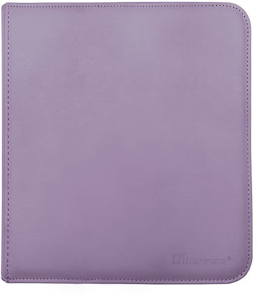 Mappe - Zippered 12-Pocket Pro-Binder: Purple - 24x20 (Plads til 480 kort) - Ultra Pro #15742