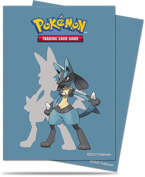 Pokemon - Lucario (2022) - Deck Protector - 65 lommer - Ultra Pro Sleeves #15856