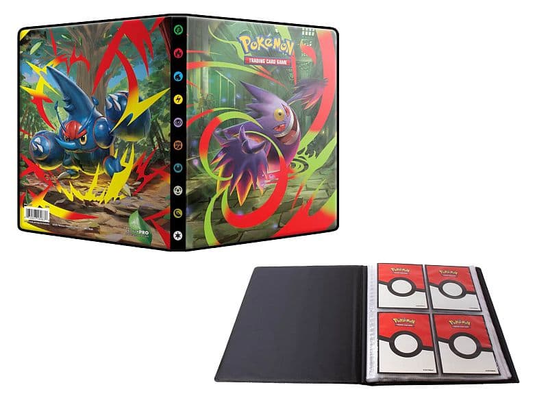 Mappe - Pokemon - ME02 - Mega Evolution: Phantasmal Flames - Album - 4-Pocket (Holder 80 kort + 4 Oversized kort) UltraPro #16087