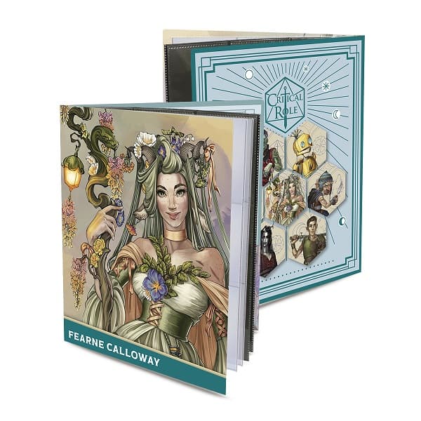 Character Sheet Mappe - Critical Role: Fearne Calloway Folio with Stickers - Ultra Pro #16118