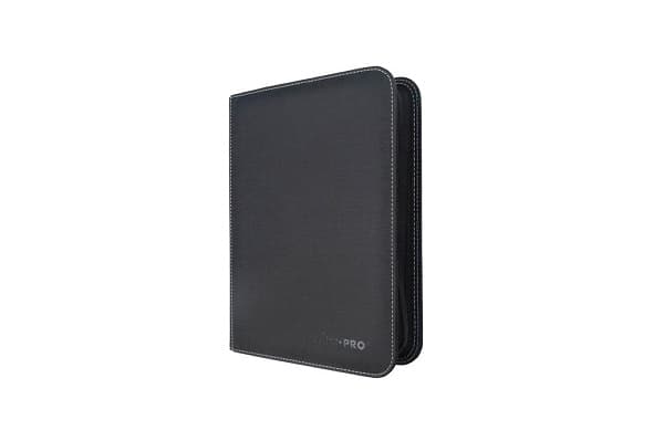 Mappe - Zippered 4-Pocket PRO-Binder: Toploader Binder (Album) - 20 Pages (Holder 80 kort i Toploaders!) - Ultra Pro #16219