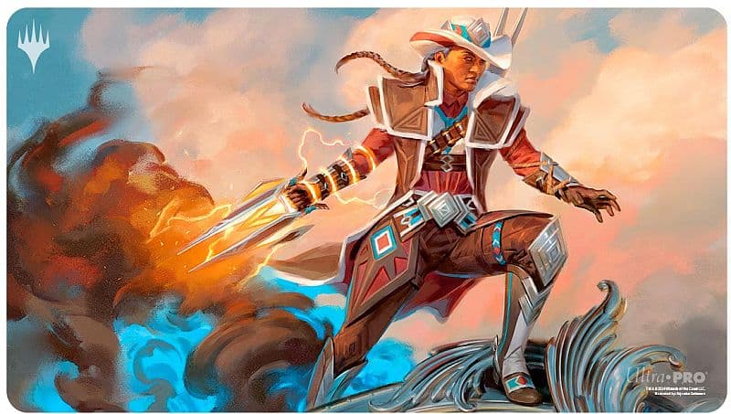 Magic Spillemåtte (Playmat) - Outlaws of Thunder Junction: Key Art 5 - Annie Flash, the Veteran - Ultra Pro #38390