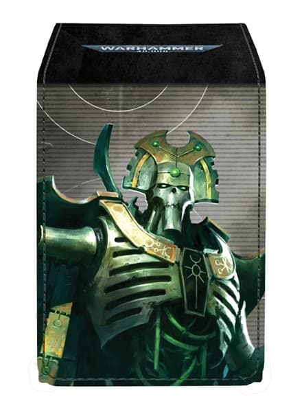 Deck Box - Alcove Flip Box (Leatherette): Warhammer 40,000 (40k): Necron - Ultra Pro #16565