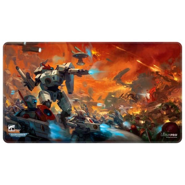 Spillemåtte (Playmat) - Warhammer 40,000 (40k) Stitched: T'au Empire - Ultra Pro #16559