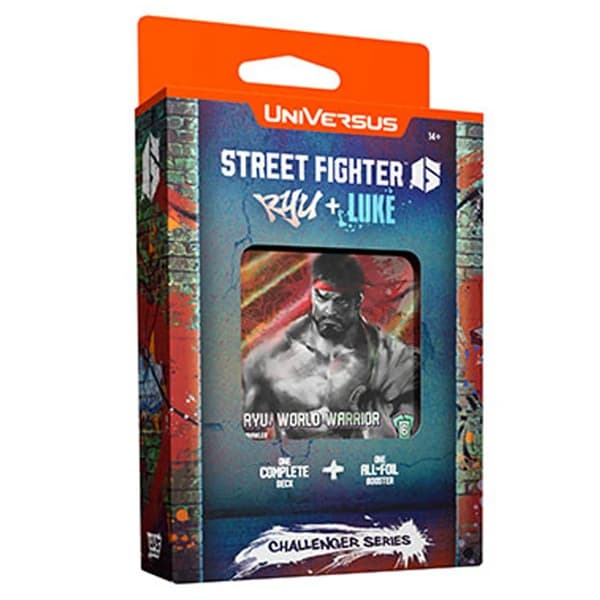 Universus (UFS) Card Game - Street Fighter 6 - Challenger Series: Ryu + Luke Deck