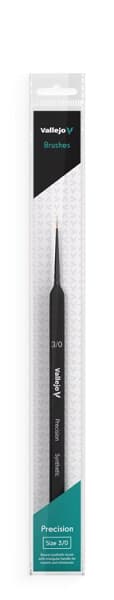 Vallejo - Brush Round - Synthetic Hair Triangular Handle 3/0