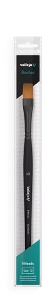 Vallejo - Brush Flat - Synthetic Hair No.10