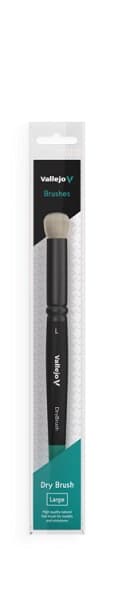 Vallejo - Brush Round - Natural Hair Dry Brush - Large