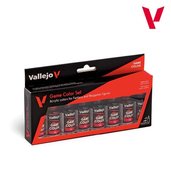 Vallejo Game Color – Ink set: Game Inks (8 Inks - 1 of each)