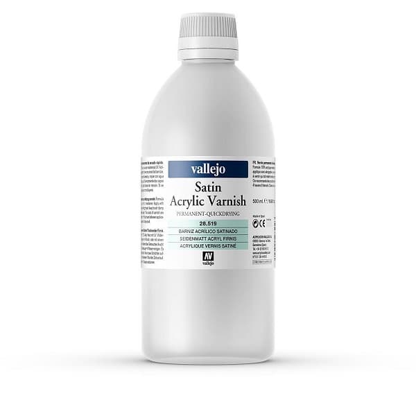 Vallejo - Varnish: Satin (500 ml.)