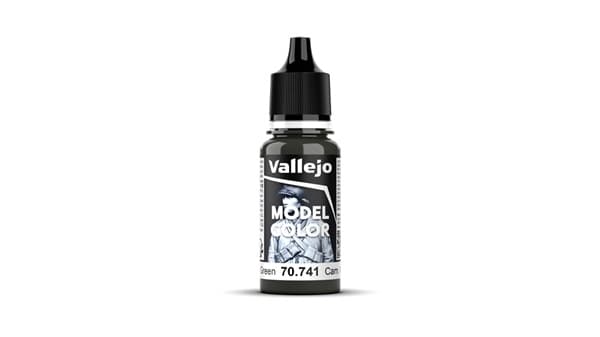 Vallejo Maling - Model Color: Matt (109) - Cam Black Green - 18ml