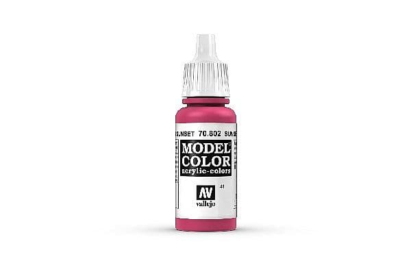 Vallejo Model Color – Sunset Red