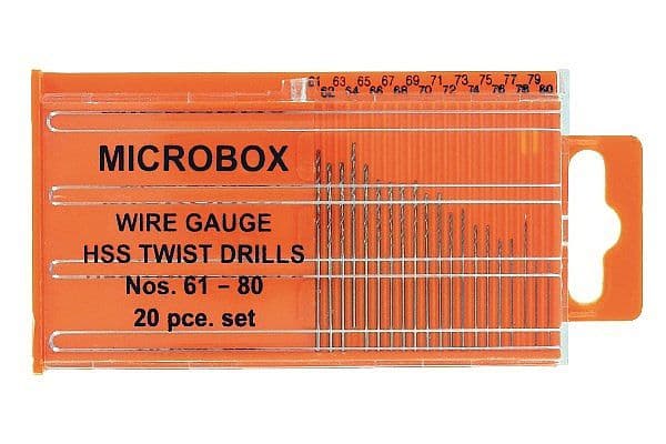 Tools - Vallejo - Microbox Drill Set (20 Drills) 61-80