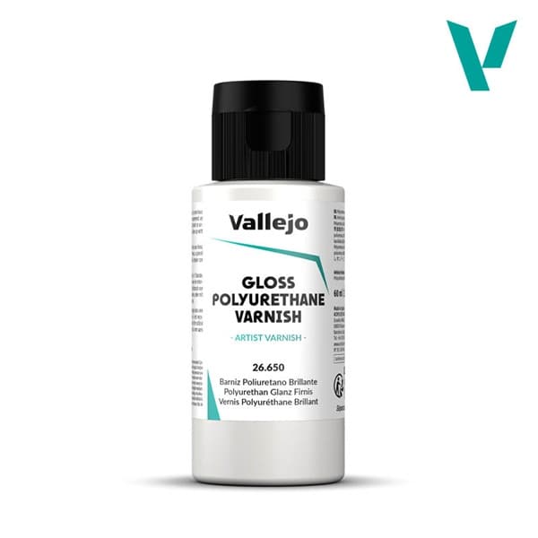 Vallejo Polyurethane - Varnish: Gloss (60 ml.)