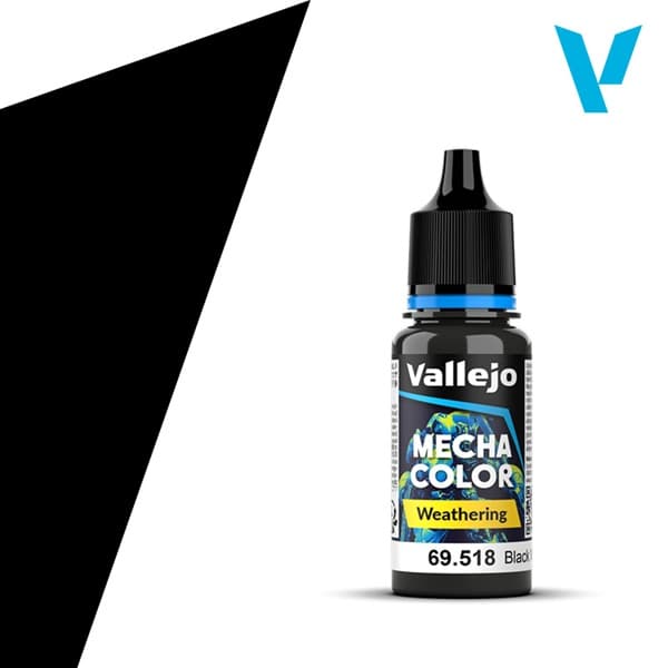 Vallejo - Mecha Airbrush Color: Weathering - Black Wash - 18ml