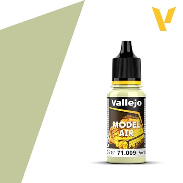 Vallejo Maling - Model Air: Eau de Nil Duck Egg Green - 17ml