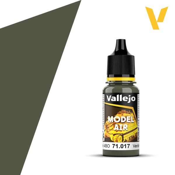 Vallejo Maling - Model Air: Russian Green 4BO - 17ml