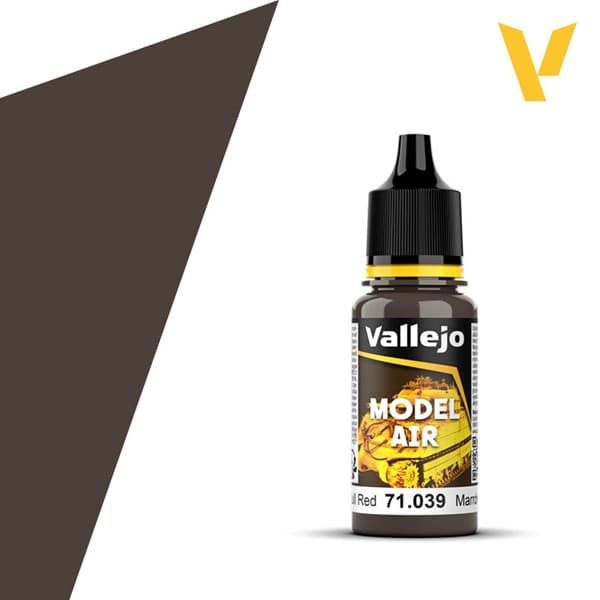 Vallejo Maling - Model Air: Hull Red - 17ml