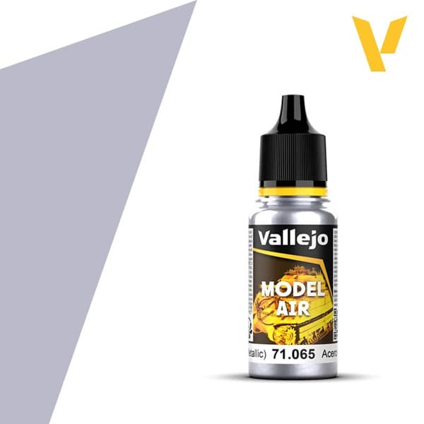 Vallejo Maling - Model Air: Steel (Metallic) - 17ml