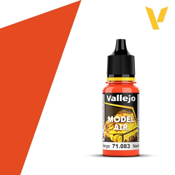 Vallejo Maling - Model Air: Orange - 17ml