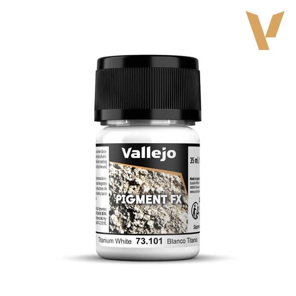 Vallejo - Pigments - Titanium White - 35ml.