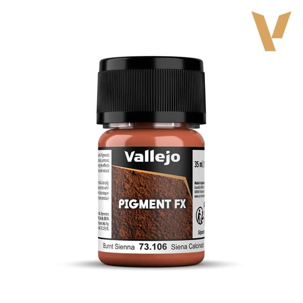Vallejo - Pigments - Burnt Sienna - 30ml