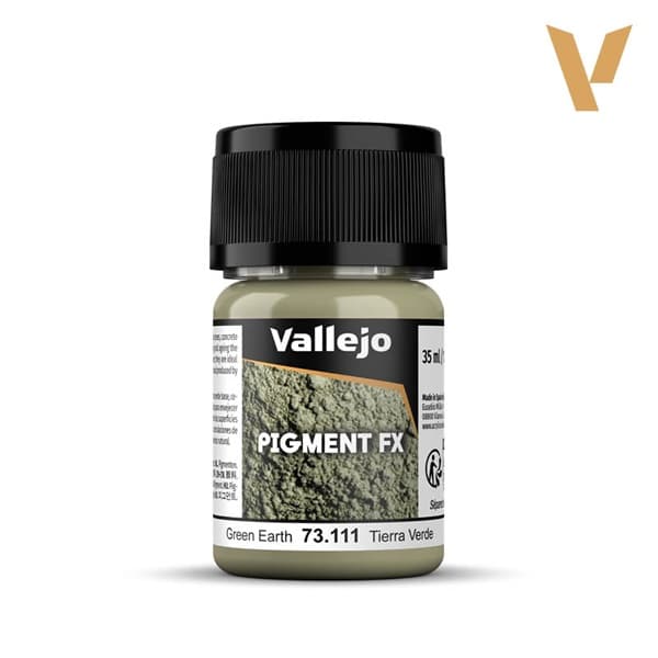 Vallejo - Pigments - Green Earth - 35ml.