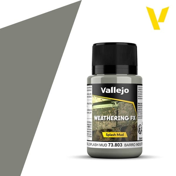 Vallejo - Weathering Effects: Industrial Splash Mud (40 ml.)
