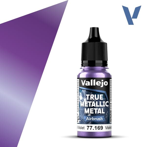 Vallejo Maling - True Metallic Metal: Airbrush - Celestial Violet - 18ml
