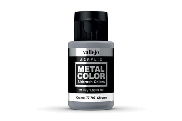 Vallejo Maling - Metal Color: Chrome - 32ml