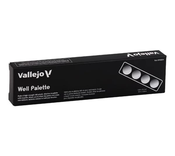 Vallejo - Wet Palette Accesories: Well Palette with Magnet Attachment